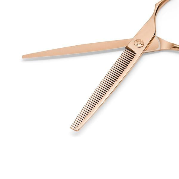 2019 Matsui Matte Rose Gold Ball Tip Cutting Scissor - Grooming